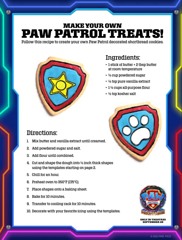 paw patrol treats